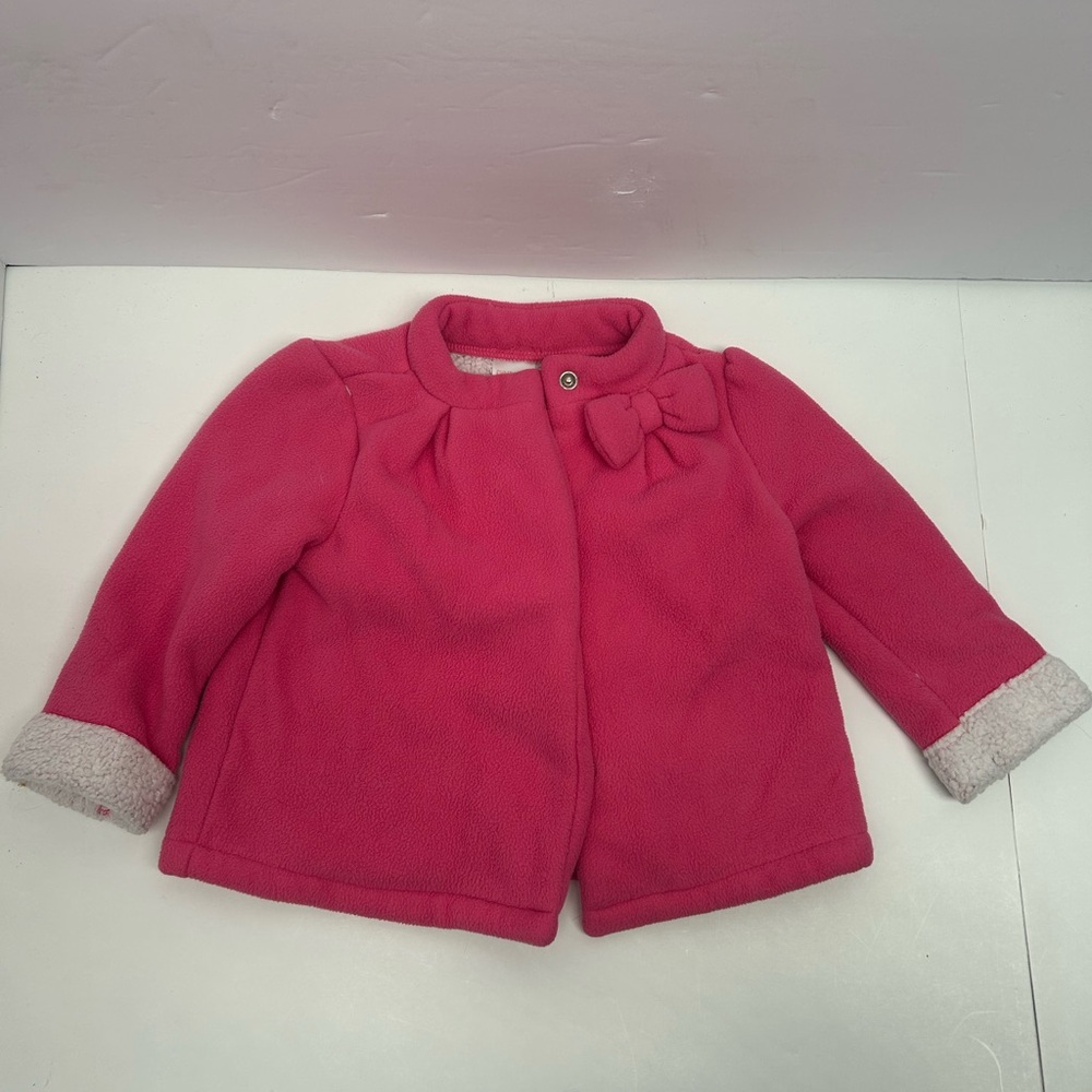 Gymboree Pink Pea Coat with Cropped Boxy Cut